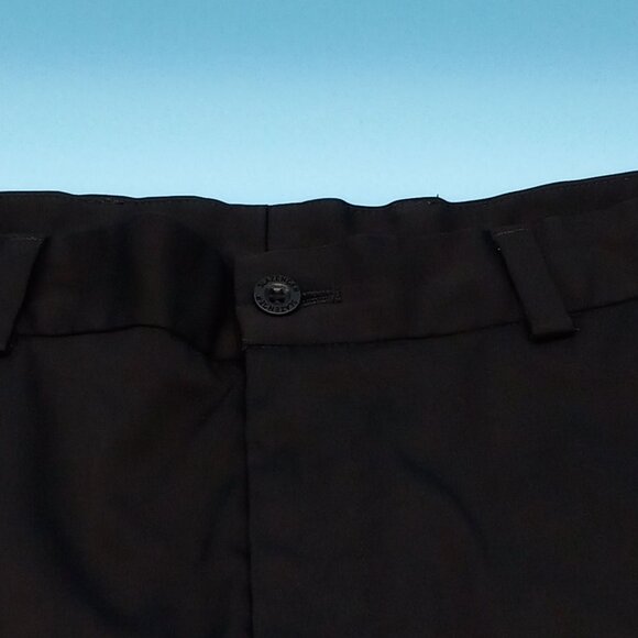Men's Slazenger Black‎ Dress Golf Shorts Polyester Spandex Flat Front Si… - Picture 13 of 13